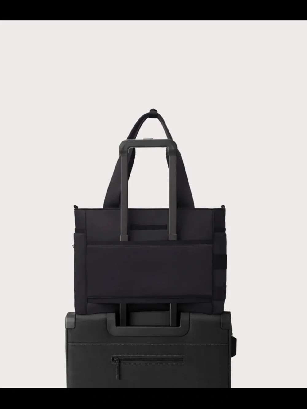 Dagne Dover Wade Diaper Tote in Onyx Black